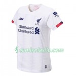 Camisolas de Futebol Liverpool Mulher Equipamento Alternativa 2019/20 Manga Curta